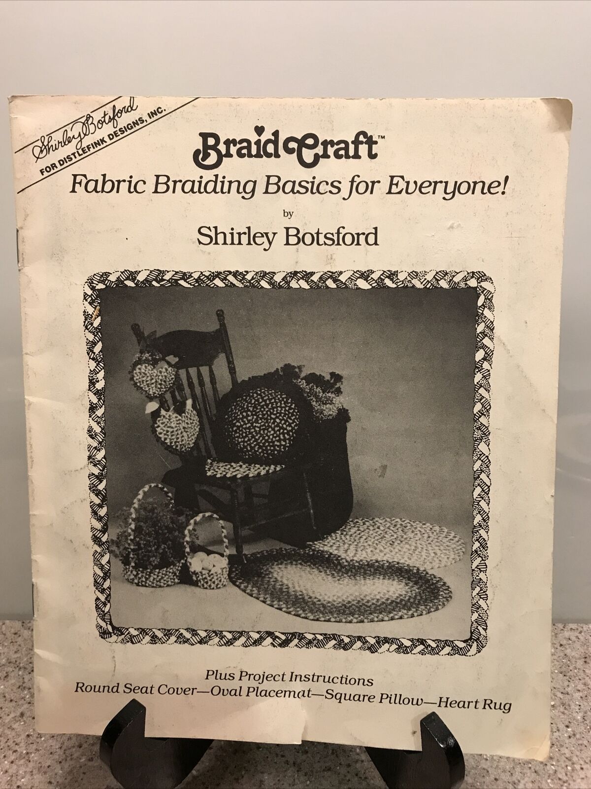 Fabric Rag Rug Braiding Basic Shirley Botsford Braid Craft Instruction Book Only