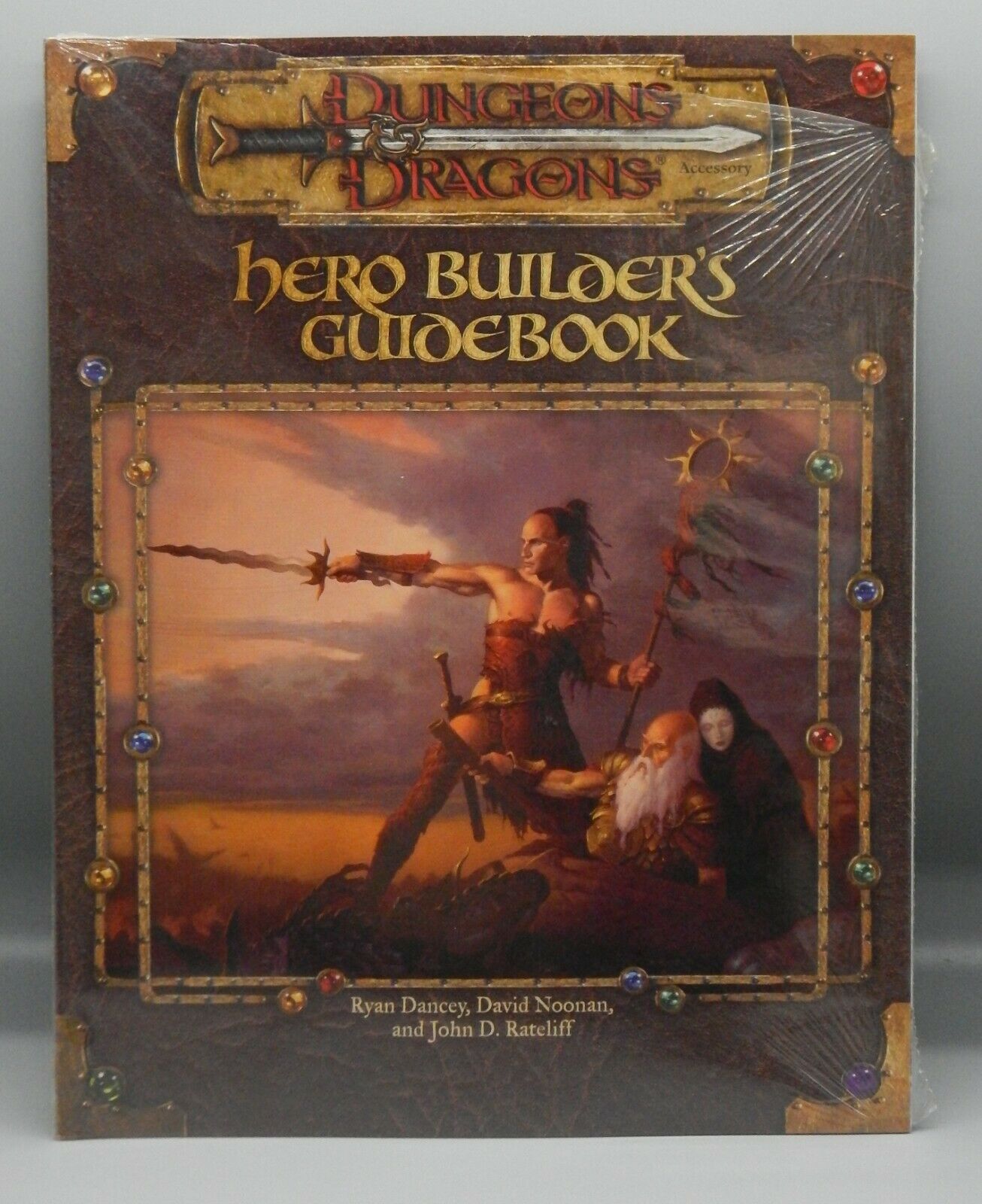 Dungeons & Dragons Hero Bulder Guidebook Guide Book Sealed Wotc D20 3e 3.5 Nice!