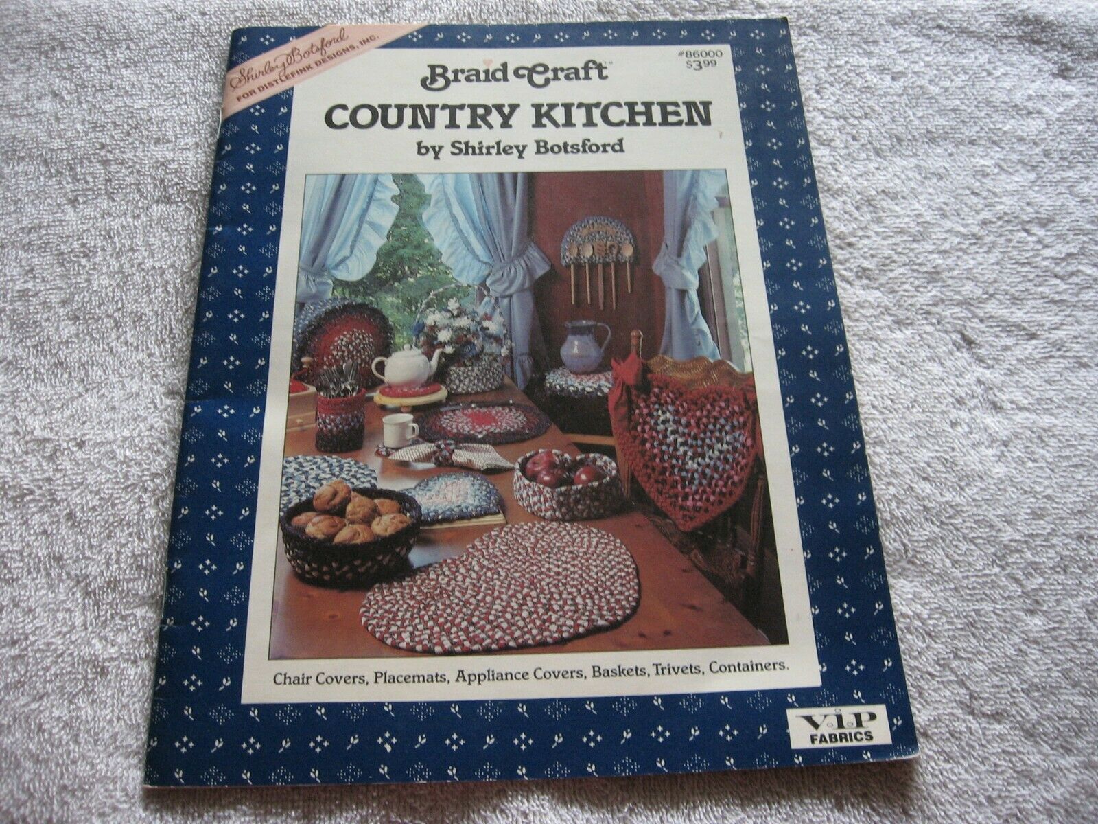 Braid Craft Country Kitchen By Shirley Botsford - Pattern Booklet - 1987