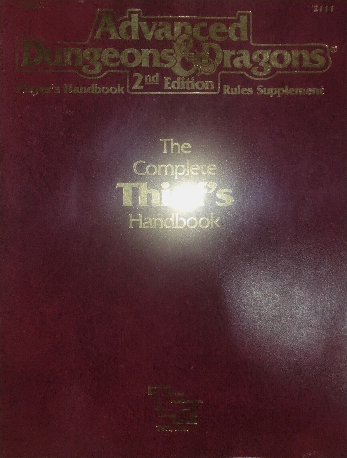 1st Printing The Complete Thief's Handbook 1989 Advanced D&d 2nd Edition Tsr