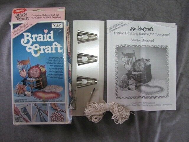 Shirley Botsford Braid Rug Craft Kit- Delux Tool Set #81000- New Unused
