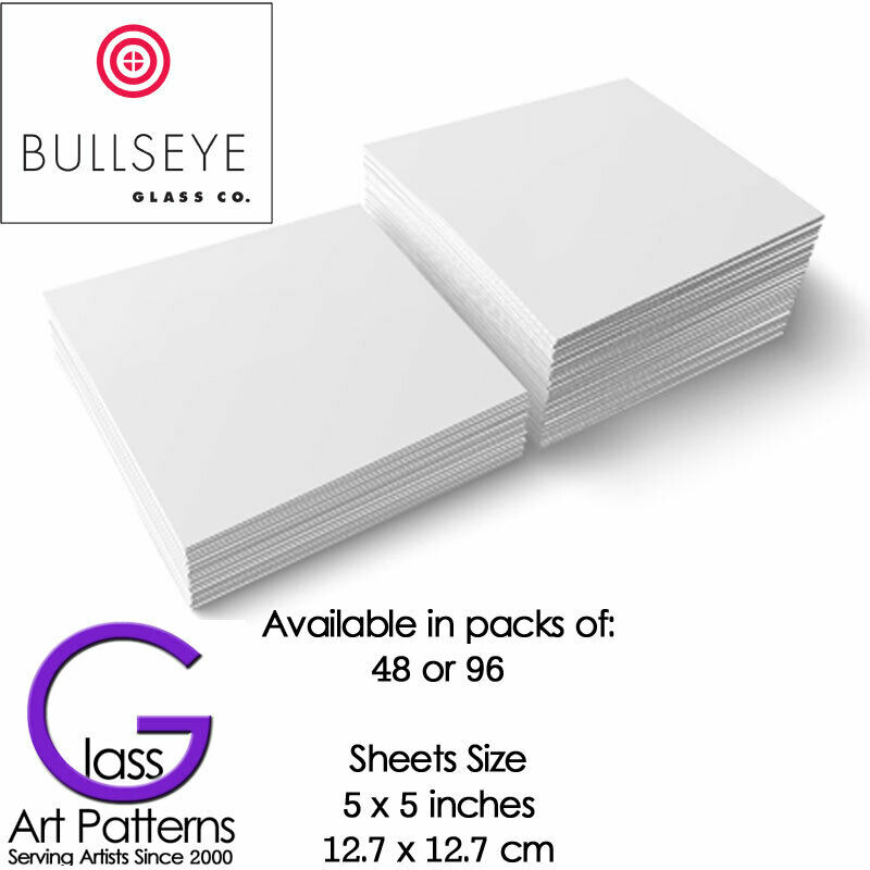 Bullseye Thinfire Kiln Shelf Paper 5 X 5 Inch Packs Of 48 Or 96 Fusing Supplies