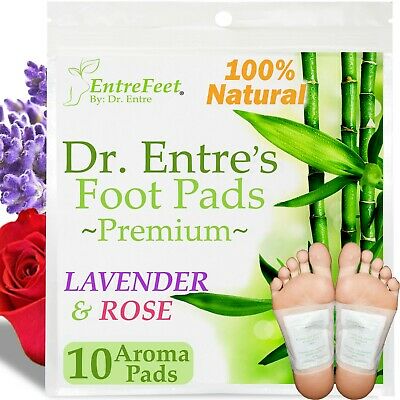 Dr. Entre's Detox Foot Pads(10 Pack) Body Patch For Cleansing Toxins Health Care