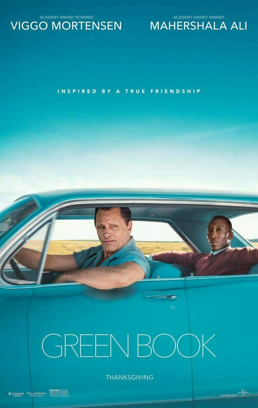 Green Book:  27x40 Movie Theater Poster