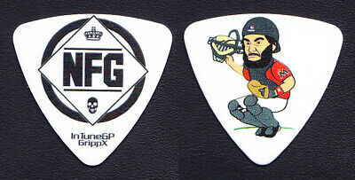 New Found Glory Ian Grushka Baseball Catcher Guitar Pick - Nfg - 2016 Tour