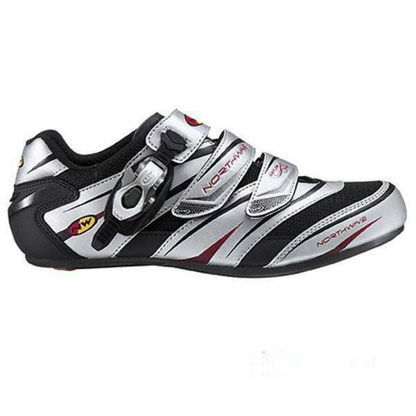 Northwave Vertigo Sbs Road Cycling Shoes Silver / Black Size 43 / Us 10.5