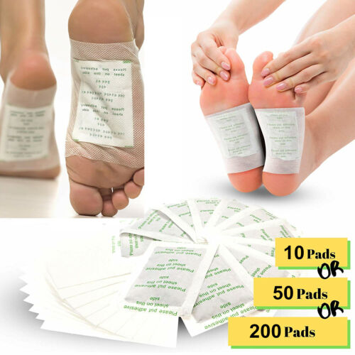 Detox Foot Pads Body Patch For Cleansing Toxins Health Care Organic Herbal Slim